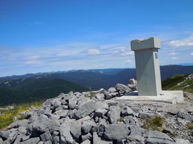Šatorina 1624 m/nv